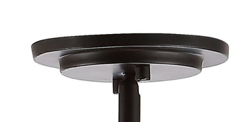 Ferme 16" Adjustable Iron Rustic Farmhouse LED Pendant - JONATHAN Y